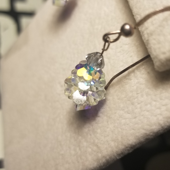 Swarkovski Christmas tree earrings - Picture 6 of 6